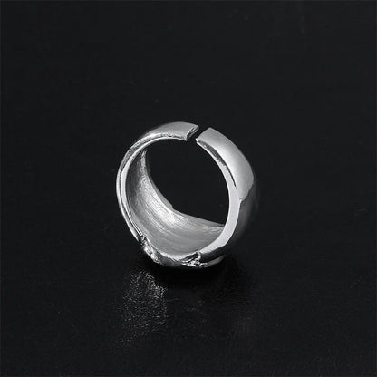 Number 8 Black Pool Billiard Ball Ring for Man, Personality Charm, Cocktail Party Accessories, Eight ,