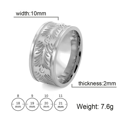 Stainless Steel Viking Celtic Ring Men Trinity Ring Wedding Band Vintage Irish Knot Jewelry Triquetra Amulet Finger Accessories