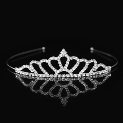 Beautiful Cute Kid Princess Tiaras and Crowns Crystal Headband Bridal Crown Wedding Party Hair Accessories Girls Fashion Jewelry