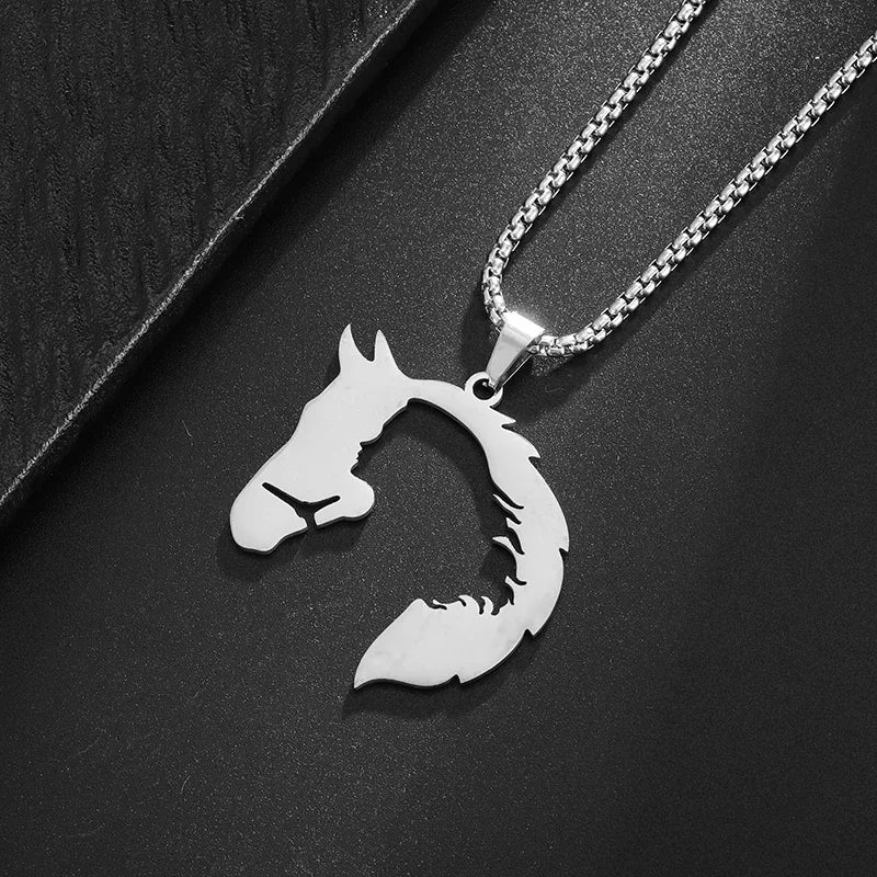 Hot Hug Love Pet Cat Pairing Couple Necklace Fashion Stainless Steel Men Women Best Friend Bff Pendant Jewelry Gift