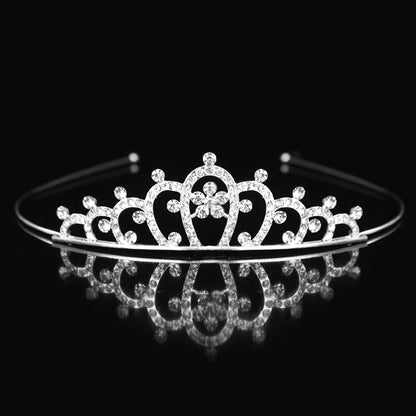 Beautiful Cute Kid Princess Tiaras and Crowns Crystal Headband Bridal Crown Wedding Party Hair Accessories Girls Fashion Jewelry