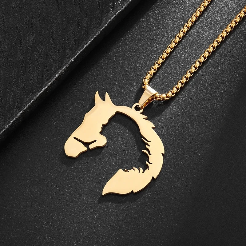 Hot Hug Love Pet Cat Pairing Couple Necklace Fashion Stainless Steel Men Women Best Friend Bff Pendant Jewelry Gift