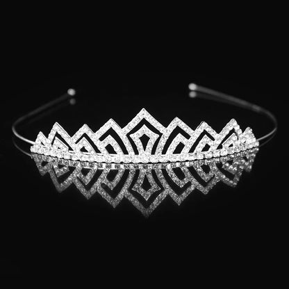 Beautiful Cute Kid Princess Tiaras and Crowns Crystal Headband Bridal Crown Wedding Party Hair Accessories Girls Fashion Jewelry