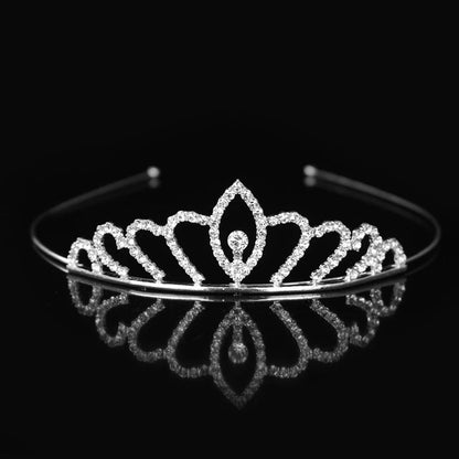 Beautiful Cute Kid Princess Tiaras and Crowns Crystal Headband Bridal Crown Wedding Party Hair Accessories Girls Fashion Jewelry